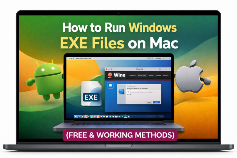 run windows software on mac using exe files