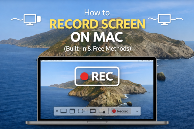 Record Screen On Mac