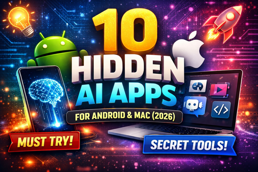 10 hidden ai apps for android and mac 2026