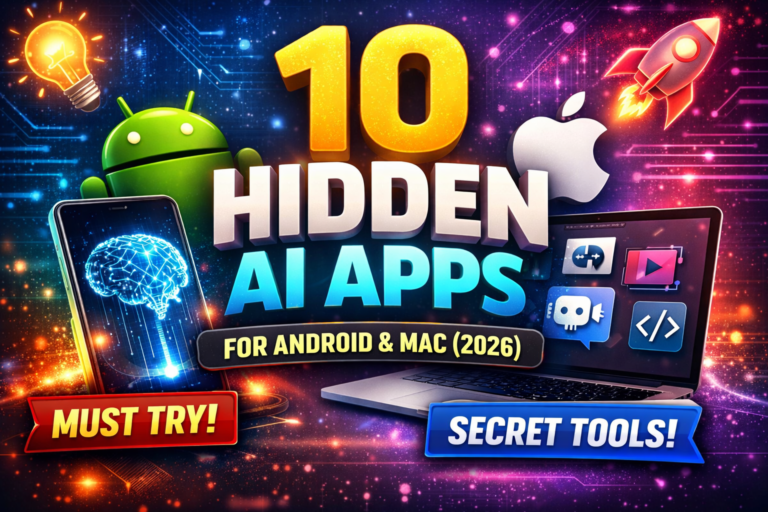 10 hidden ai apps for android and mac 2026
