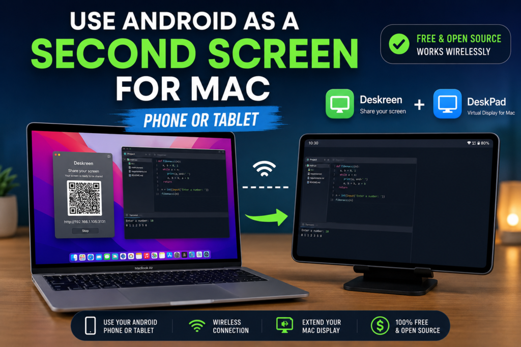 use-android-as-second-screen-for-mac